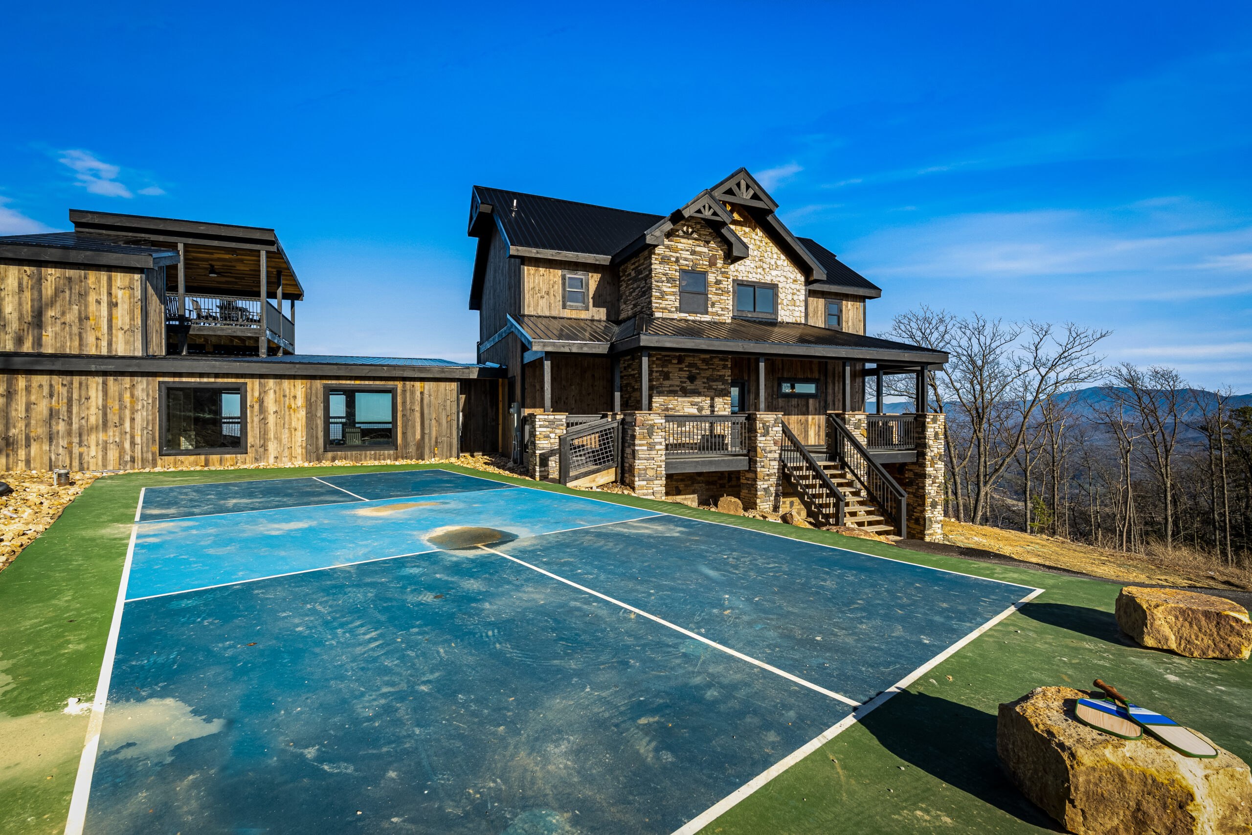 Luxury Cabin | Panoramic Views | Private Pickleball Court - Smoky Mountain Cabin | Sevierville | Gatlinburg | Pigeon Forge | Key Getaways
